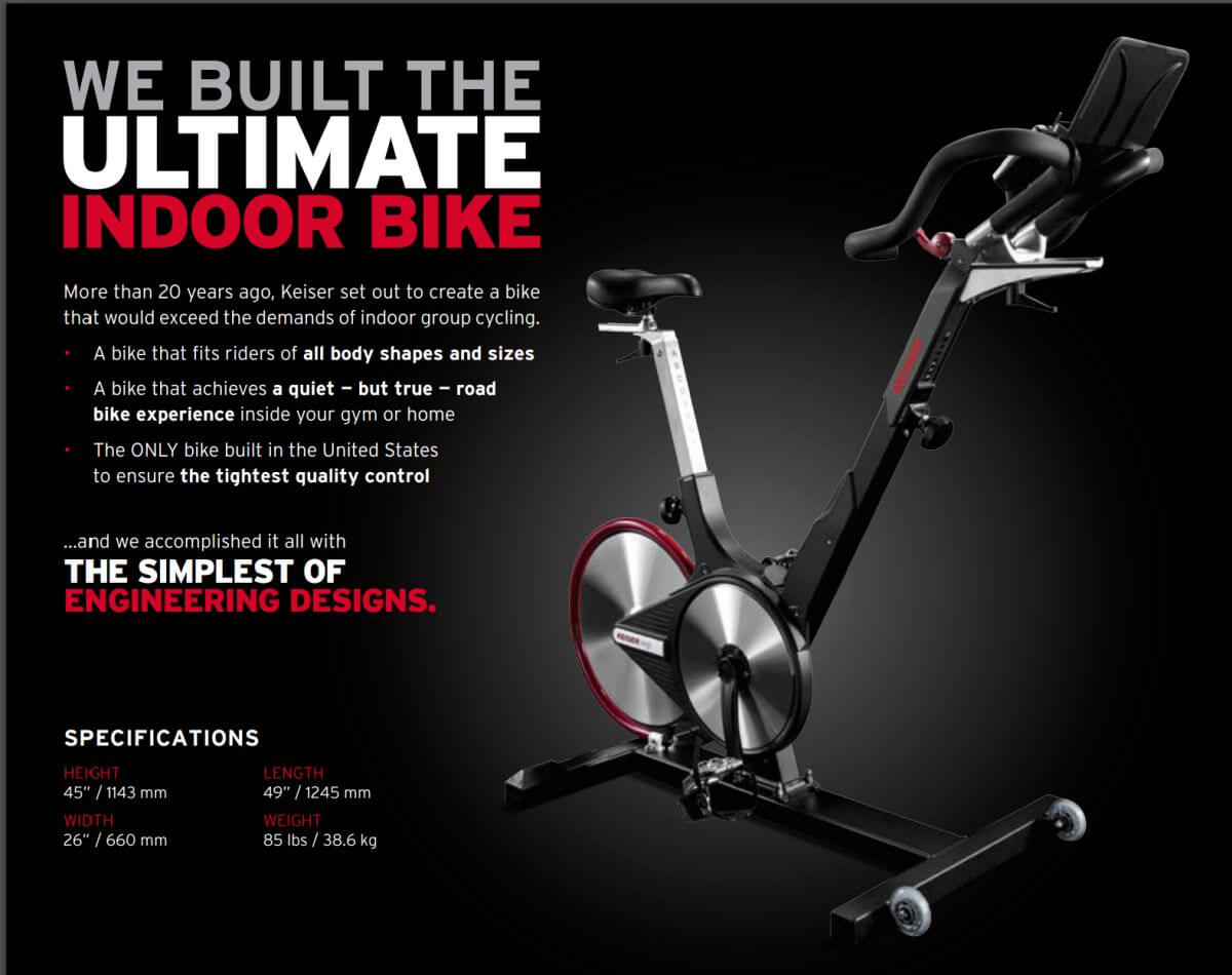 BICICLETA KEISER M3i - Wellness Pro Fitness Equipment