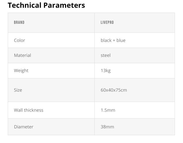 LIVEPRO Barras Paralelas / Parallettes - Wellness Pro Fitness Equipment