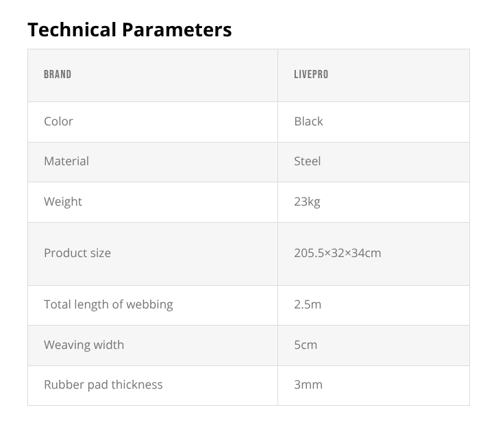 LIVEPRO Cinturón De Equilibrio / Balance Belt - Wellness Pro Fitness Equipment