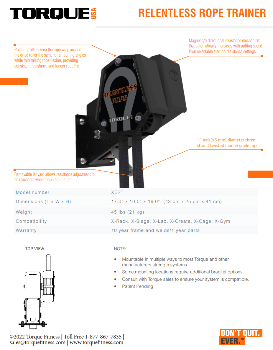 TORQUE SOGA INFINITA - Wellness Pro Fitness Equipment