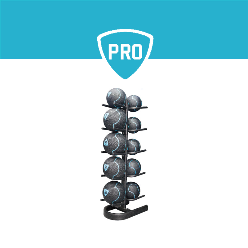 LIVEPRO Medicine Ball Rack for 10 Balls