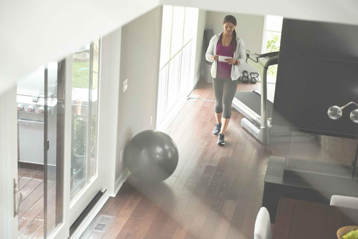 MATRIX TF30XIR 16" Smart Folding Treadmill