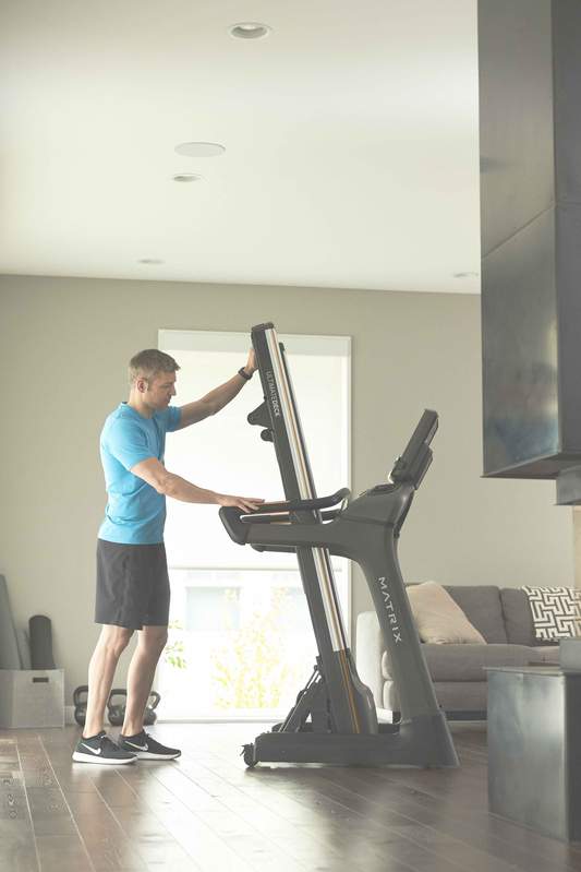 MATRIX TF50 Folding Treadmill LED