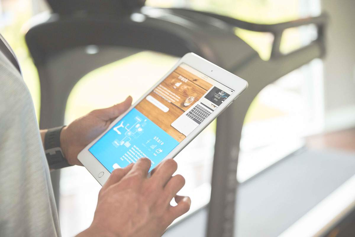 MATRIX TF50 Folding Treadmill LED