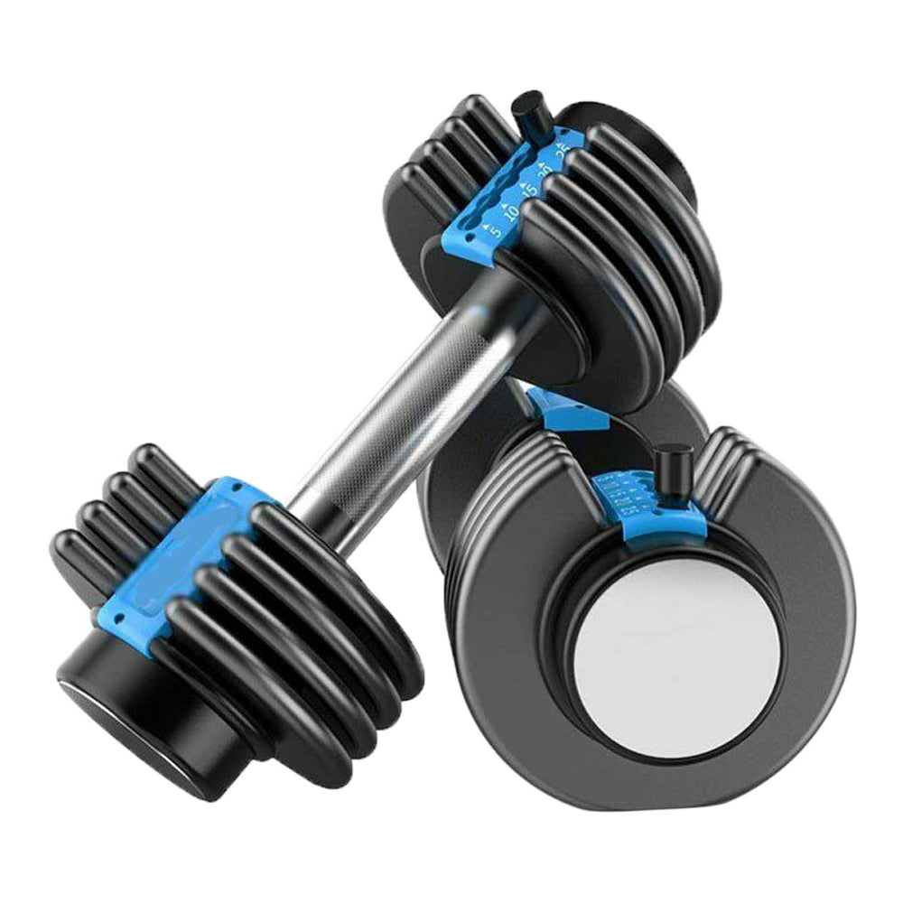 Mancuerna Ajustable 5-25lb / Adjustable Dumbbell 5-25lb – Wellness Pro  Fitness Equipment