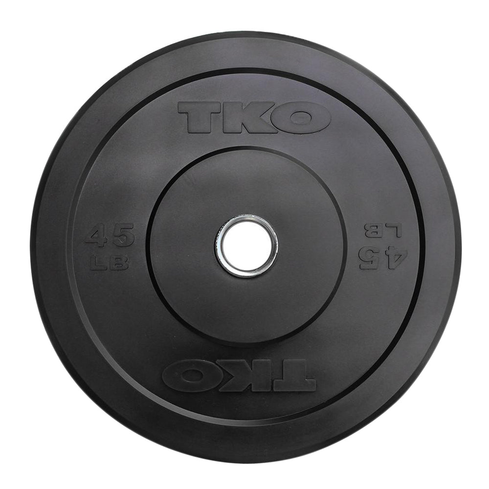 TKO Rubber Cross Fit Plate (pairs) / TKO Rubber Bumper Plate (pairs)