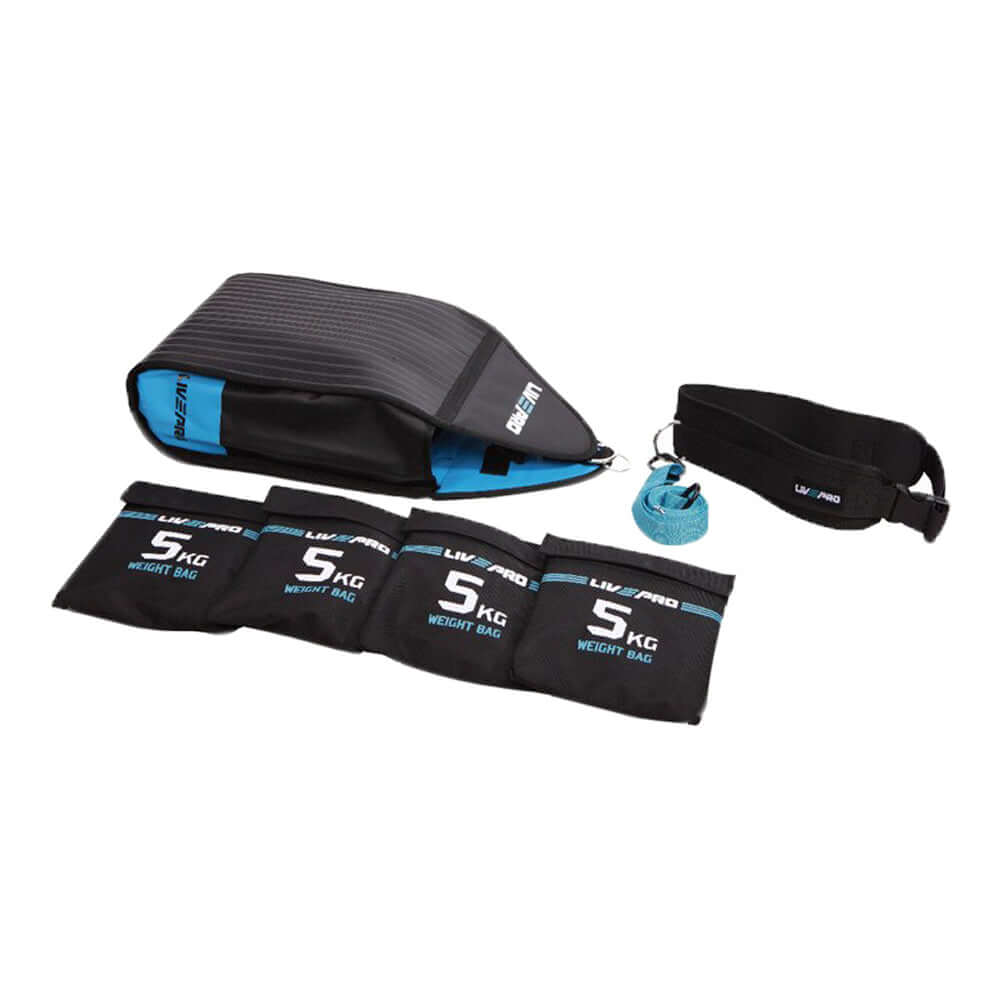 LIVEPRO Bolsa de Remolque / Power Drag Bag - Wellness Pro Fitness Equipment