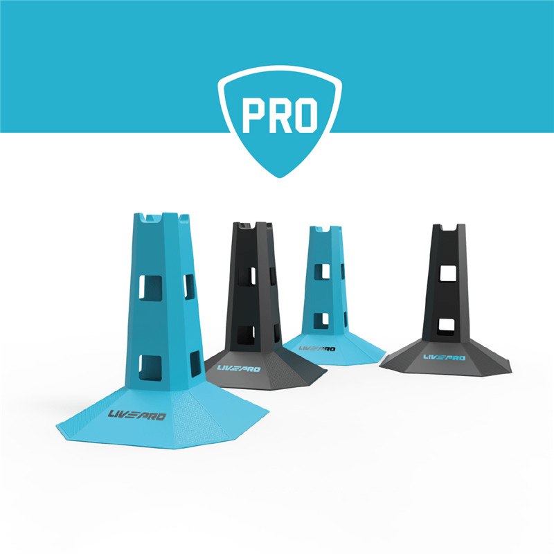 LIVEPRO Conos de Agilidad / Agility Cone - Wellness Pro Fitness Equipment