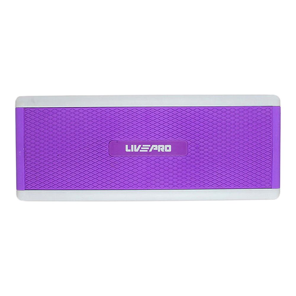 LIVEPRO Escalón Aeróbico Ajustable / Areobic Step - Wellness Pro Fitness Equipment