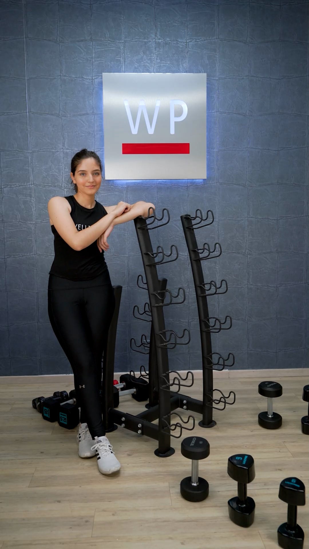 LIVEPRO Estante de Mancuernas / Dumbbell Rack - Wellness Pro Fitness Equipment