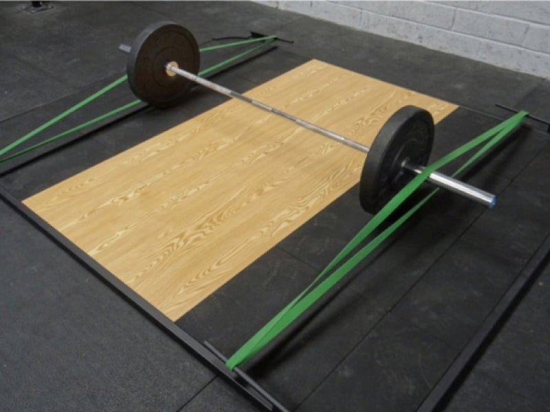 LIVEPRO Plataforma de Levantamiento Olímpico / Weight Lifting Platform - Wellness Pro Fitness Equipment