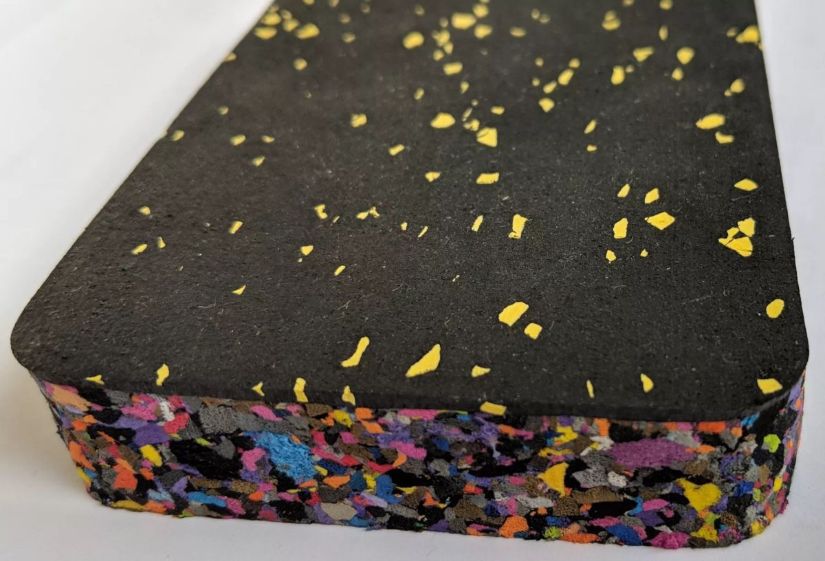 Piso Anti - Acústico Para Gimnasio Residencial / Anti - Acoustic Rubber Floor - Wellness Pro Fitness Equipment