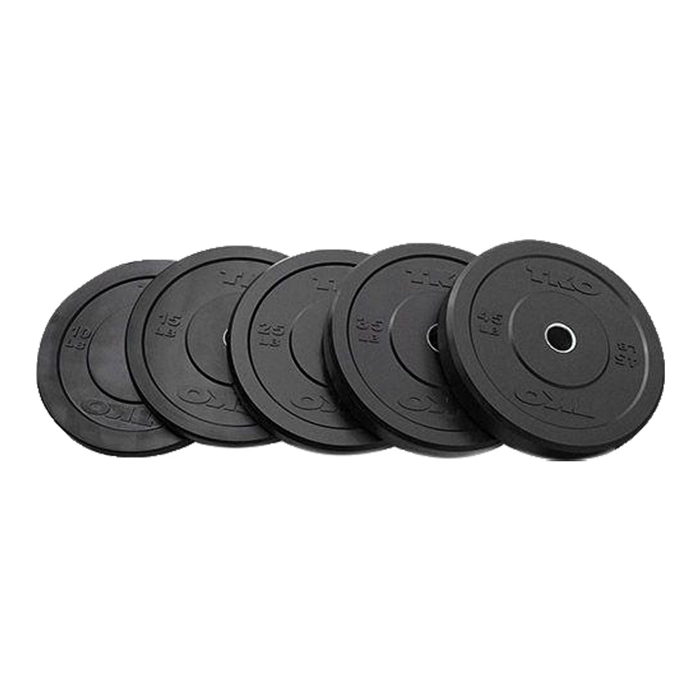 TKO Plato Cross Fit de Goma (pares) / TKO Rubber Bumper Plate (pairs) - Wellness Pro Fitness Equipment