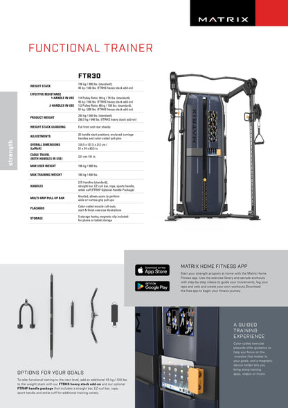 MATRIX VERSA Entrenador Funcional