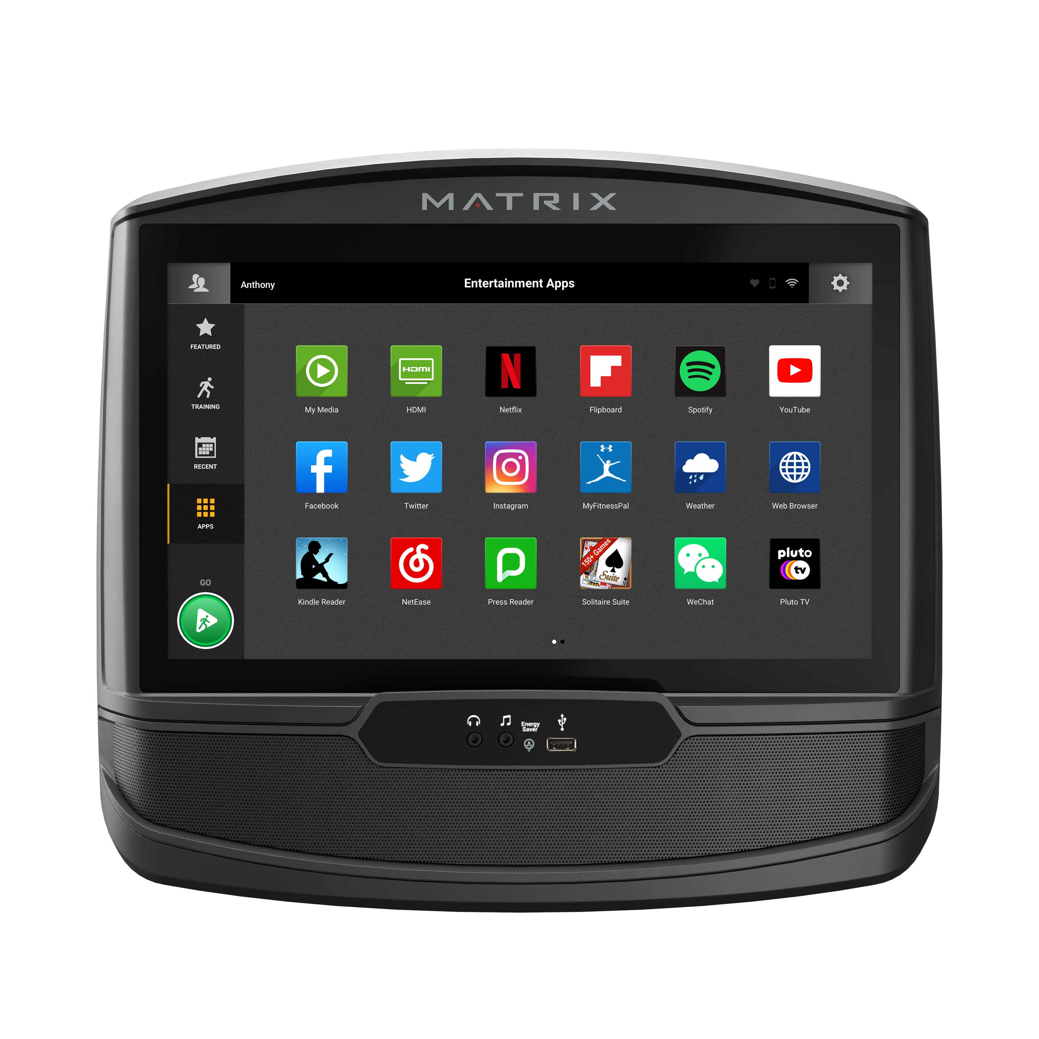 MATRIX TF30 Folding Treadmill
