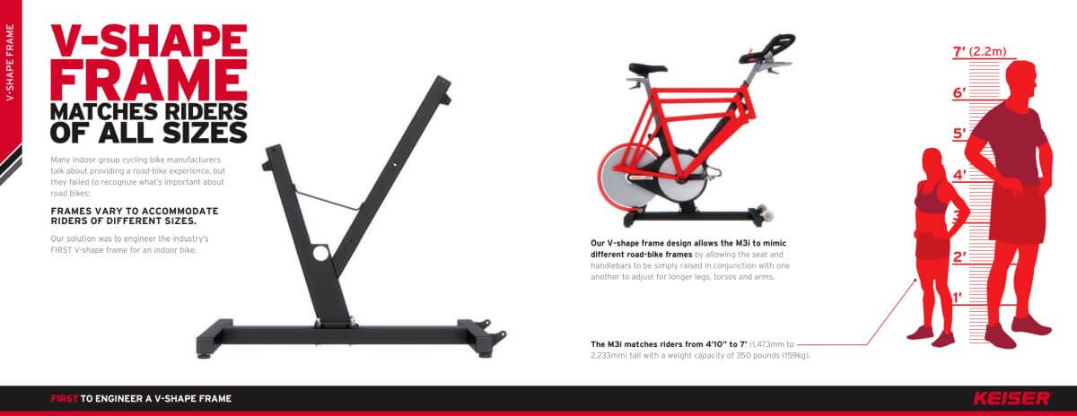 KEISER M3i Bicicleta Interior