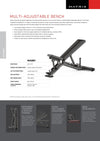 Banco Multi - Ajustable MATRIX - Wellness Pro Fitness Equipment