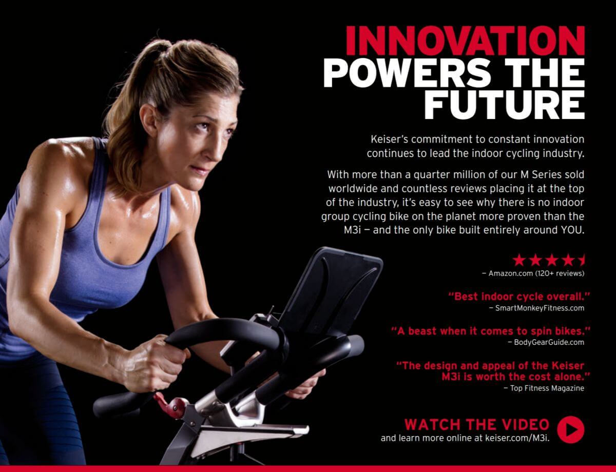 BICICLETA KEISER M3i - Wellness Pro Fitness Equipment