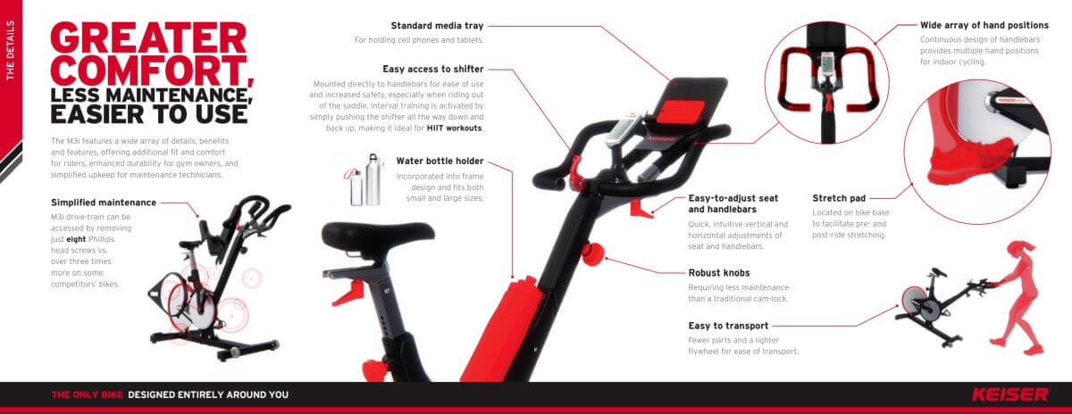 BICICLETA KEISER M3i - Wellness Pro Fitness Equipment