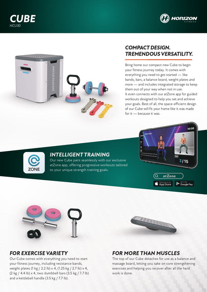 HORIZON Cube - Wellness Pro Fitness Equipment