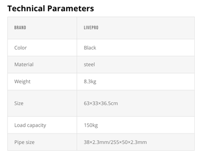 LIVEPRO Barras Paralelas Cortas / Short Parallettes - Wellness Pro Fitness Equipment