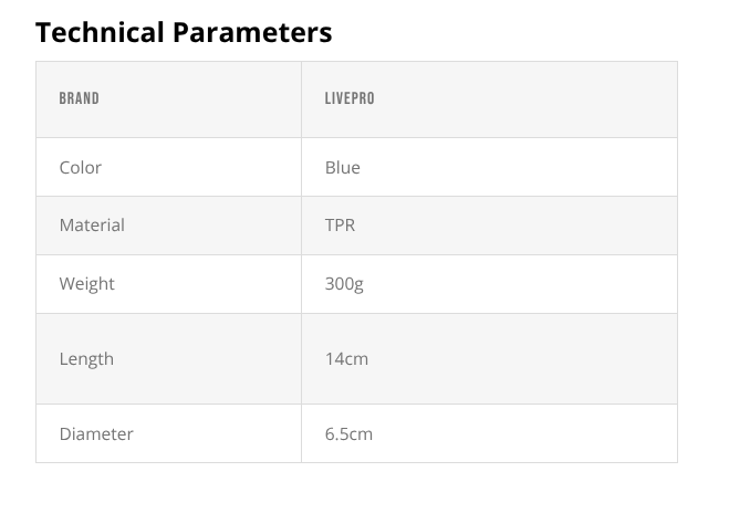 LIVEPRO Bola de Masajes Terapeuticos / Therapy Massage Peanut Ball - Wellness Pro Fitness Equipment