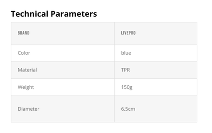 LIVEPRO Bola de Rueda Muscular / Muscle Roller Ball - Wellness Pro Fitness Equipment
