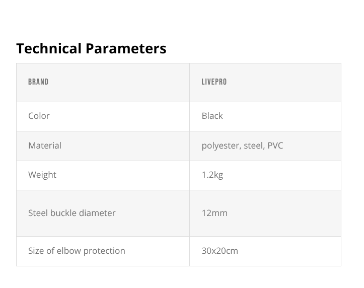 LIVEPRO Cabestrillo Para Abdominales / Ab Sling - Wellness Pro Fitness Equipment