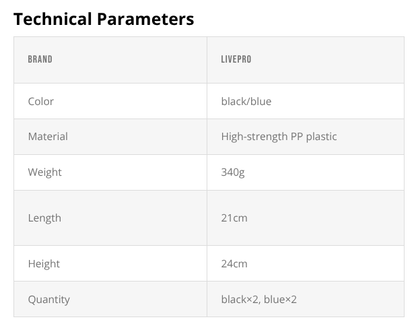 LIVEPRO Conos de Agilidad / Agility Cone - Wellness Pro Fitness Equipment