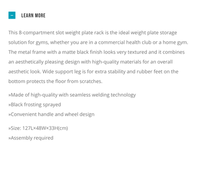 LIVEPRO Estante para Bumper Plate / Bumper Plate Rack - Wellness Pro Fitness Equipment