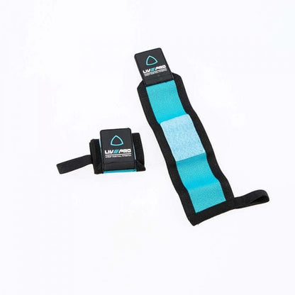 LIVEPRO MUÑEQUERA PARA LEVANTAMIENTO/LIFTING WRIST WRAPS - Wellness Pro Fitness Equipment