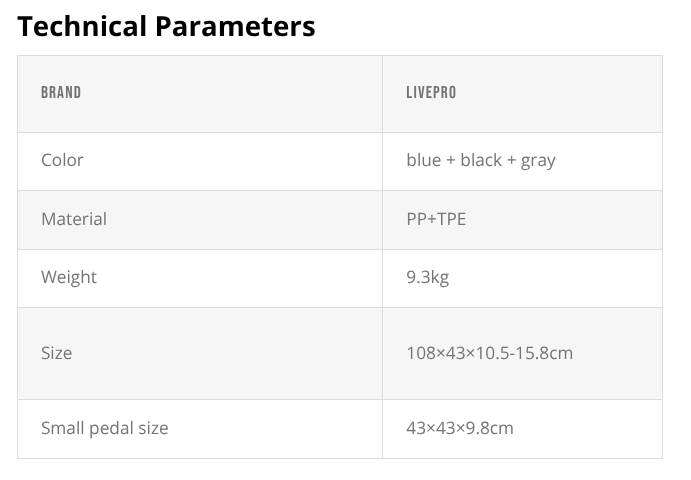 LIVEPRO Step Pro - Wellness Pro Fitness Equipment