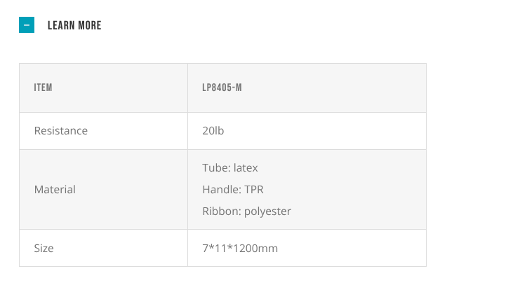 LIVEPRO Tubo de Resistencia PRO / Resistance Tube PRO - Wellness Pro Fitness Equipment