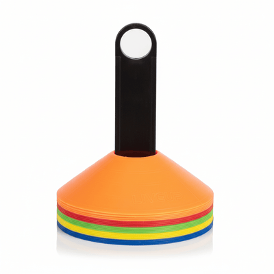 LIVEUP Conos Agilidad con Estante / Agility Cone with Rack - Wellness Pro Fitness Equipment