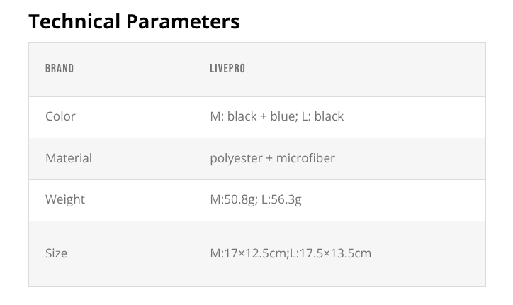 LIVEUP Guantillas para Ejercicios / Exercise Gloves - Wellness Pro Fitness Equipment