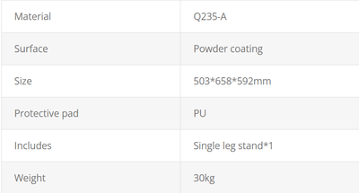 Singel Leg Squat Stand - WP Tienda