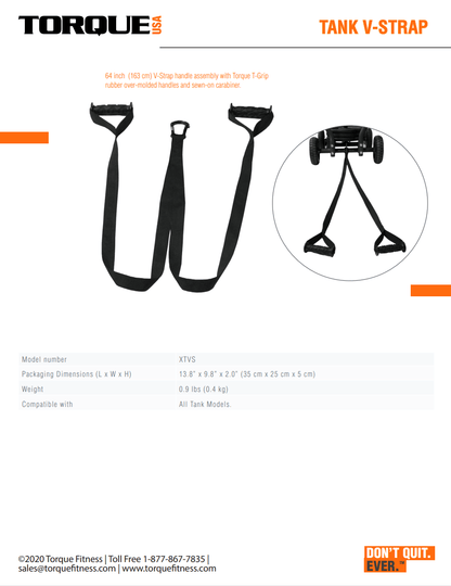 TANK™ CORREA EN V - Wellness Pro Fitness Equipment