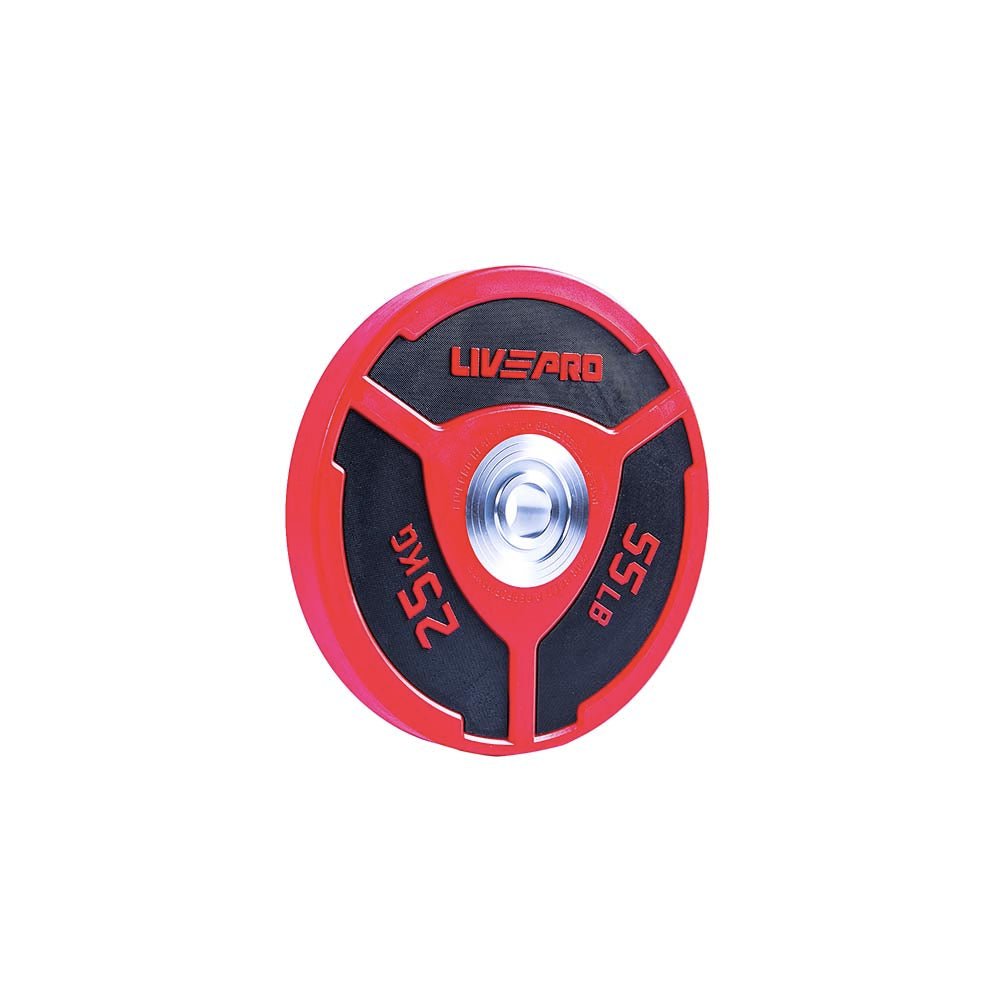 Urethane Double Colored Elite Bumper Plate (PAIRS) - Wellness Pro Fitness Equipment