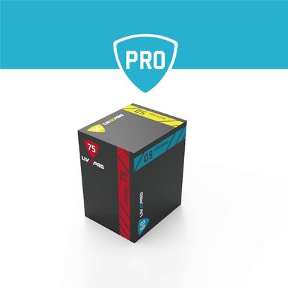 LIVEPRO 3-en-1 Caja Pliométrica Suave / 3-IN-1 PRO-DUTY SOFT PLYOMETRIC BOX