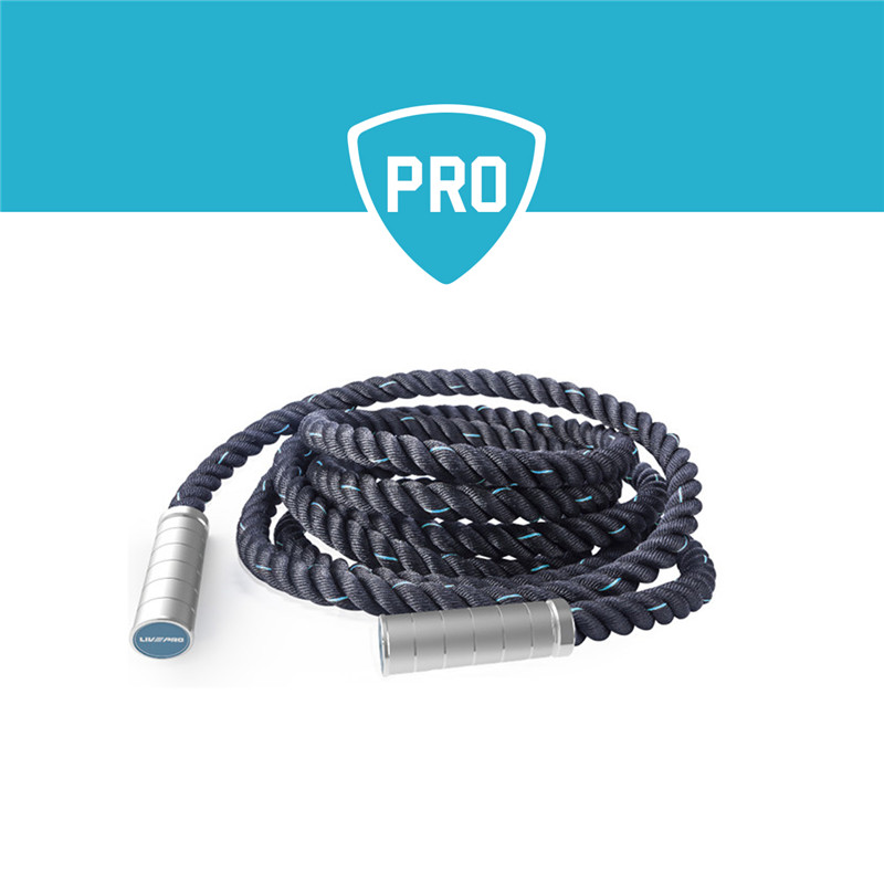 LIVEPRO Soga de Crossfit (con Agarradera de Aluminio)