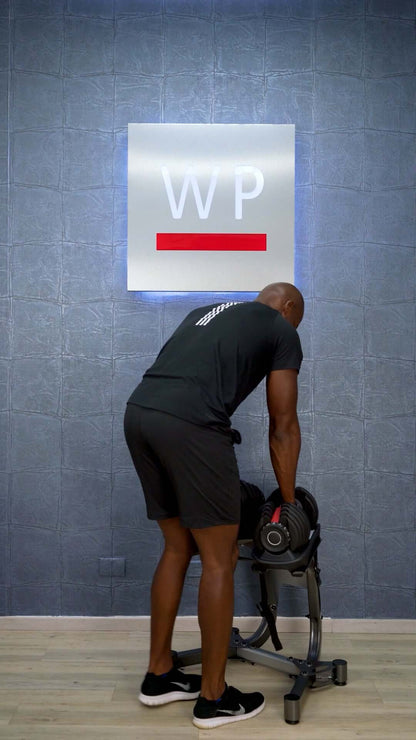 Estante para Mancuernas Ajustables / Rack For Adjustable Dumbbells