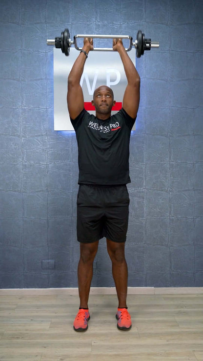 LIVEPRO Barra Olímpica de Tríceps / Olympic Triceps Bar 34"
