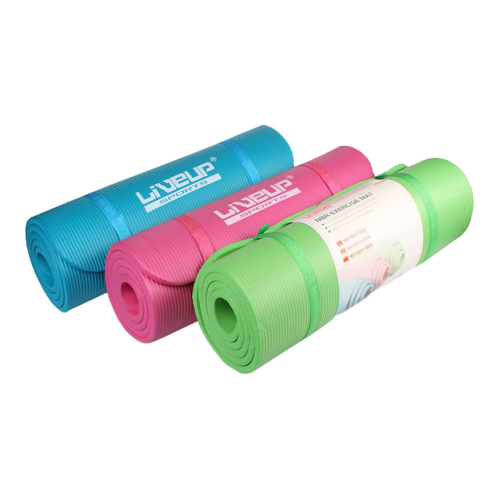 LIVEUP Alfombrilla Para Ejercicios de NBR / NBR Mats