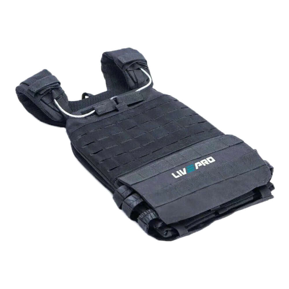 LIVEPRO Chaleco Lastrado Con Placa De Acero / Weighted Training Vests