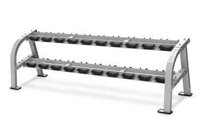 MATRIX G1 Estante de 10 Pares de Mancuernas