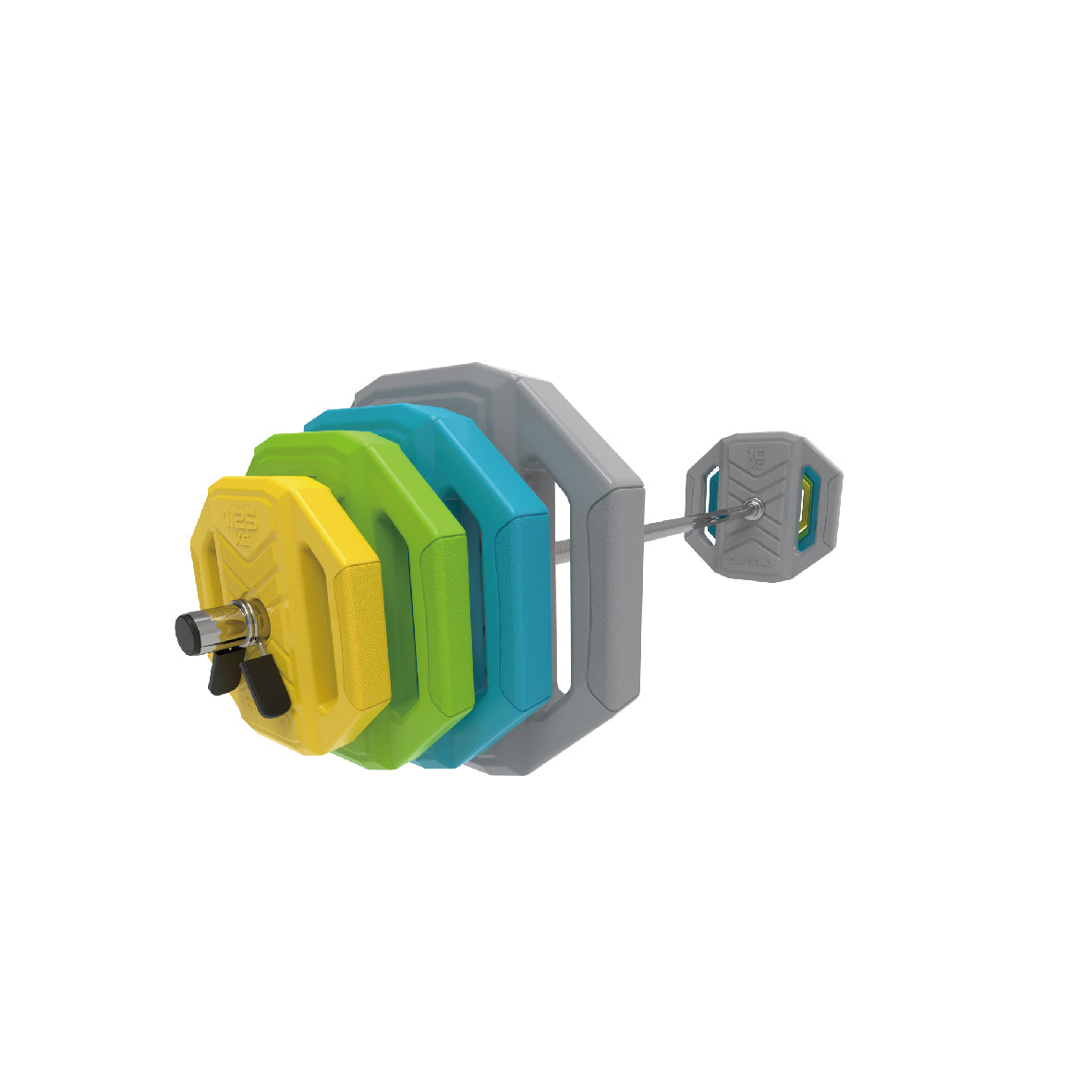 LIVEPRO Set de Barra Fija Ajustable / Training Bar w. Adjustable Weights