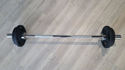 LIVEPRO Set Barra Olímpica Recta 47"  / Olympic Straight Bar 47" Set