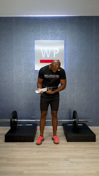 LIVEPRO Cinturón Levanta Pesas / Weight Lifting Belt