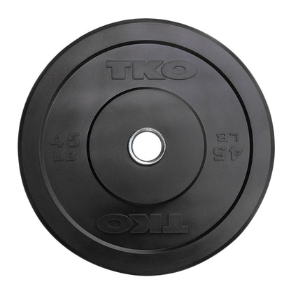 TKO Plato Cross Fit de Goma (pares) / TKO Rubber Bumper Plate (pairs)