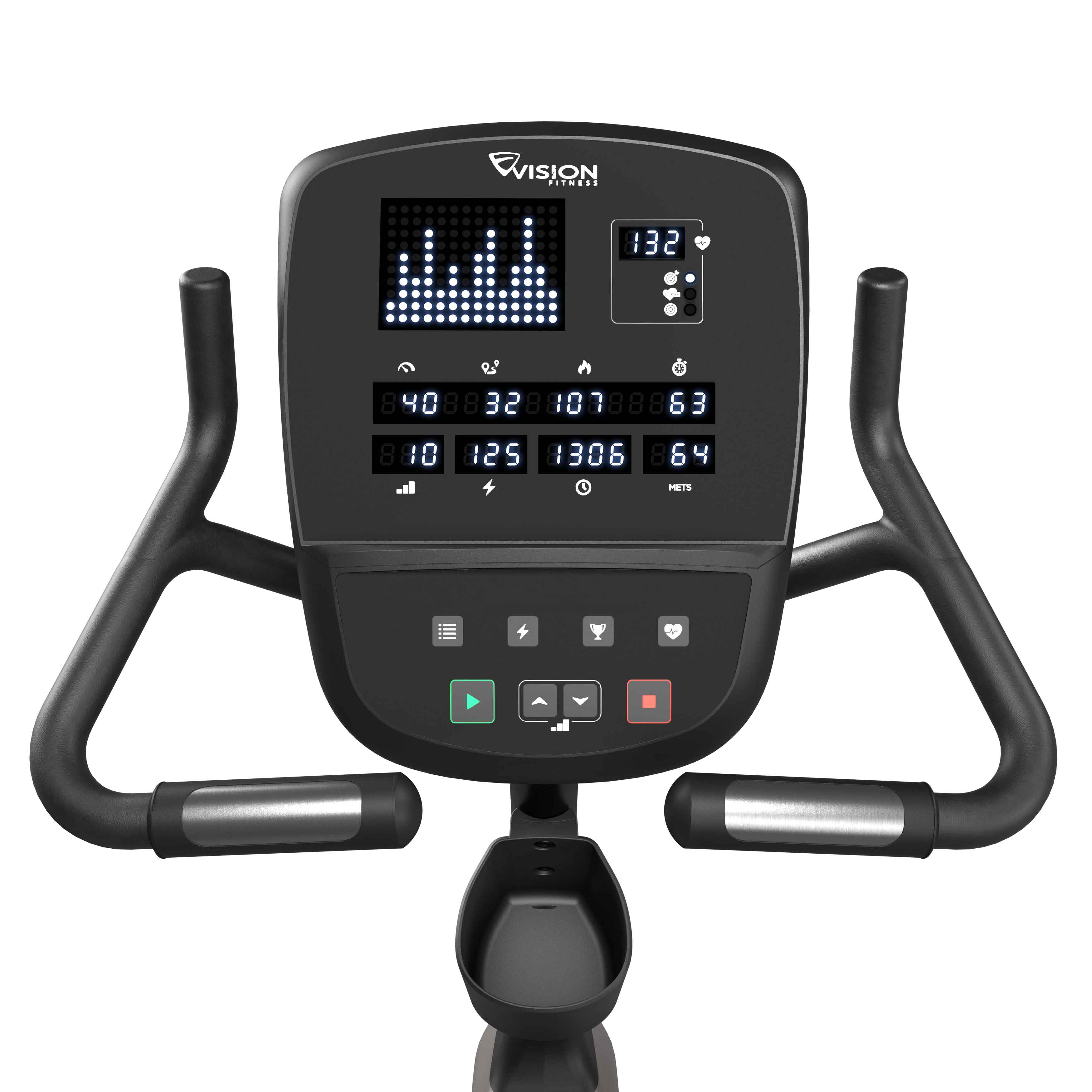 VISION U60 Bicicleta Recta LED
